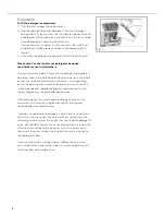 Preview for 8 page of CDA WC600 Manual For Installation, Use And Maintenance