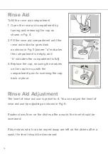 Предварительный просмотр 14 страницы CDA WF140 Installation, Use And Maintenance Manual