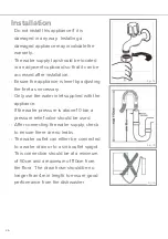 Предварительный просмотр 26 страницы CDA WF140 Installation, Use And Maintenance Manual