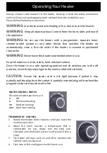 Preview for 8 page of CDB Goldair GOC1511 Operating Instructions Manual