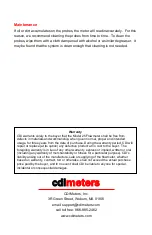 Preview for 4 page of CDI Meters CDI 25 Series Installation And Operating Instructions