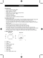 Preview for 2 page of CDN KNG-FSP1B Manual