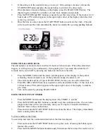 Preview for 2 page of CDN TM22 Operation Instructions