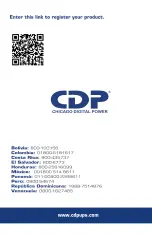 Предварительный просмотр 14 страницы CDP BA-PC 1200AX User Manual