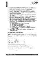 Предварительный просмотр 4 страницы CDP UPO-11-3RT User Manual