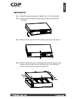 Предварительный просмотр 15 страницы CDP UPO-11-3RT User Manual