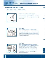 Preview for 4 page of CDV Group DGLP WLC Installation Manual