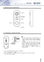 Предварительный просмотр 3 страницы CDVI 2EASY CDV-91S Manual