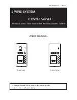 Предварительный просмотр 1 страницы CDVI CD97-4ID User Manual