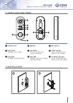 Предварительный просмотр 3 страницы CDVI CDV-91IP Manual