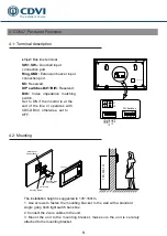 Предварительный просмотр 6 страницы CDVI CDV4791S-DX Manual