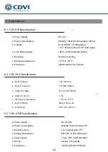 Предварительный просмотр 14 страницы CDVI CDV4791S-DX Manual