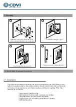 Предварительный просмотр 9 страницы CDVI CDV4796KP-DX Manual