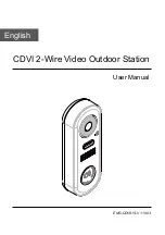 Предварительный просмотр 1 страницы CDVI CDV91S User Manual