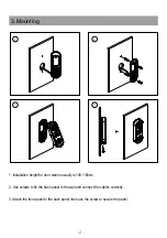 Предварительный просмотр 3 страницы CDVI CDV91S User Manual