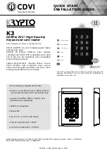 CDVI DESFire EV2 Quick Start Installation Manual preview