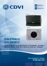 CDVI DGLIMWLC Installation Manual preview