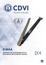 CDVI DWAA35 Installer Manual preview