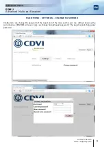 Предварительный просмотр 7 страницы CDVI ERMU Manual