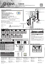 CDVI I300ER Quick Start Manual preview