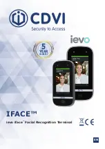 CDVI ievo IFACE Manual preview