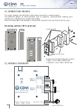 Предварительный просмотр 16 страницы CDVI IPV1 Manual