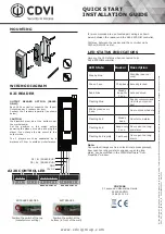 Предварительный просмотр 4 страницы CDVI KRYPTO K2I Quick Start