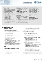 Preview for 5 page of CDVI PROFIL100EINT Manual