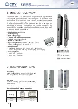 Preview for 2 page of CDVI PWM25ER Manual