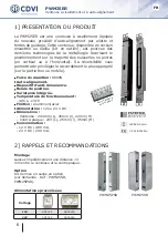 Preview for 6 page of CDVI PWM25ER Manual