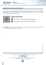 Preview for 2 page of CDVI RTE-IR Instructions Of Use