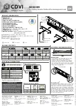 CDVI SD500M Manual preview