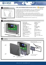 Предварительный просмотр 1 страницы CDVI SEL2641R433-XPL2V Quick Start Manual