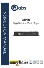 CE Labs MP70 Instruction Manual preview