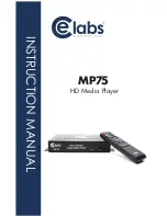 CE Labs MP75 Instruction Manual preview