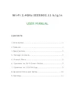 Preview for 1 page of CE-Link Wi-Fi Smart Socket User Manual