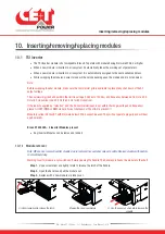 Предварительный просмотр 29 страницы CE+T Power BRAVO ST-120 VAC-UL User Manual