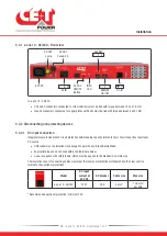 Preview for 13 page of CE+T Power e-one 10 - 48/230 User Manual