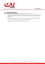 Preview for 21 page of CE+T Power e-one 10 - 48/230 User Manual