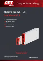 CE+T Power T2S-ETH User Manual preview