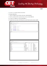 Предварительный просмотр 61 страницы CE+T Power T2S-ETH User Manual