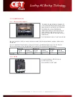 Preview for 13 page of CE+T Power TSI Bravo User Manual