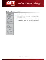 Preview for 45 page of CE+T Power TSI Bravo User Manual