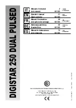 CEA Digistar 250 Dual Pulsed Operator'S Manual preview