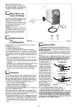 Preview for 18 page of CEA SMARTMIG T21 Operator'S Manual & Spare Parts List