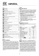 Preview for 22 page of CEA SMARTMIG T21 Operator'S Manual & Spare Parts List