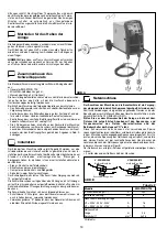 Предварительный просмотр 18 страницы CEA SMARTMIG T25 Operator'S Manual