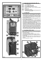 Предварительный просмотр 5 страницы CEA TREO 1800 Synergic MIG-MAG Operator'S Manual