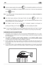 Предварительный просмотр 20 страницы Ceado B185 Use And Maintenance Manual