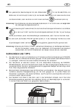 Предварительный просмотр 40 страницы Ceado B185 Use And Maintenance Manual